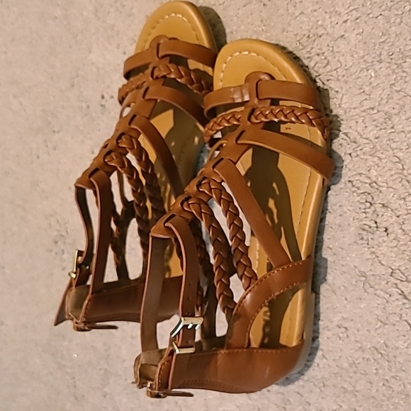 Brown Sandals - Picture 2 of 3